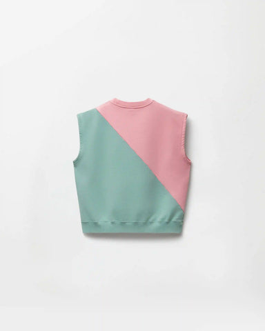 Embroidered Cotton-Jersey Short-Sleeved Sweatshirt