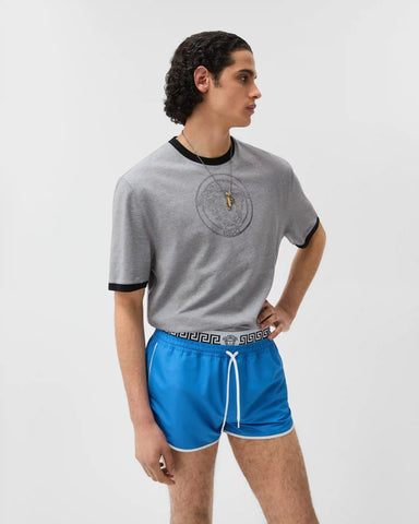 Printed Cotton-Jersey Slim T-shirt
