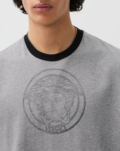 Printed Cotton-Jersey Slim T-shirt