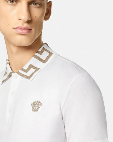 Embroidered Cotton PiquÃ© Polo