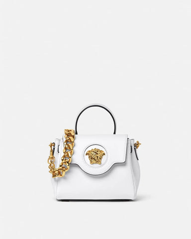 La Medusa Small Leather Top-Handle