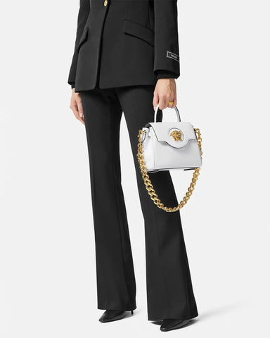 La Medusa Small Leather Top-Handle