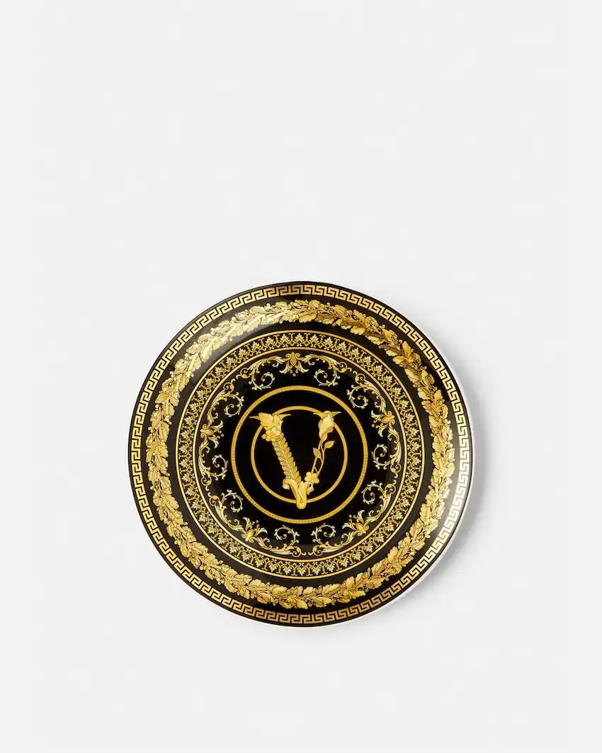 Virtus Gala Black Small Plate 17 cm
