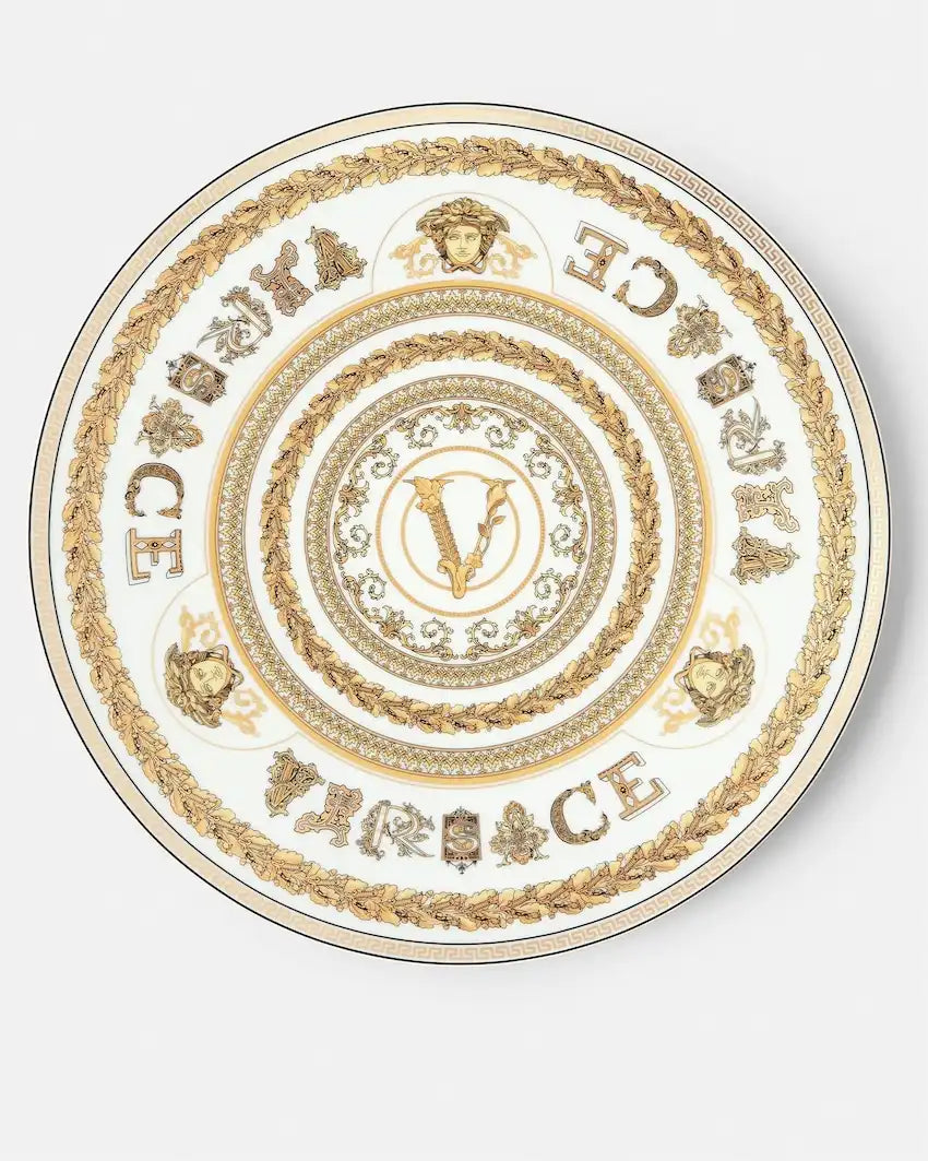 Virtus Gala White Charger Plate 33 cm