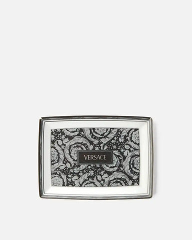 Barocco Haze Rectangular Tray 18 cm