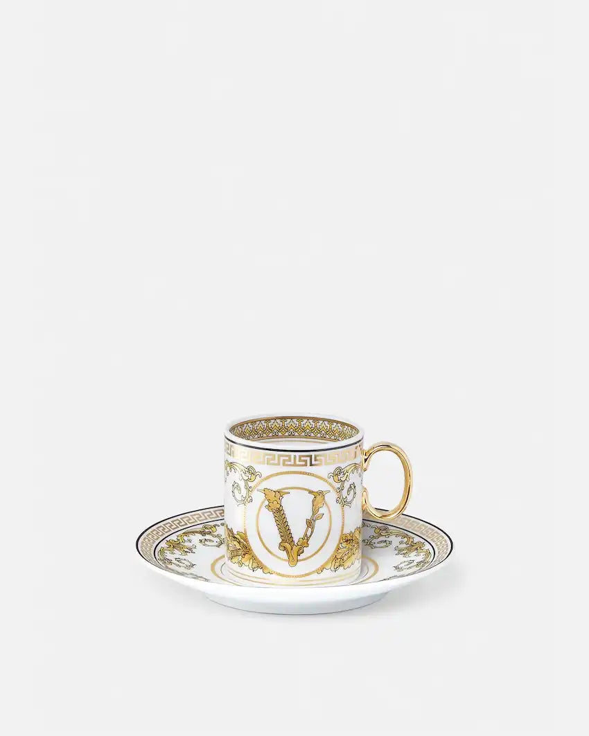 Virtus Gala White Espresso Set