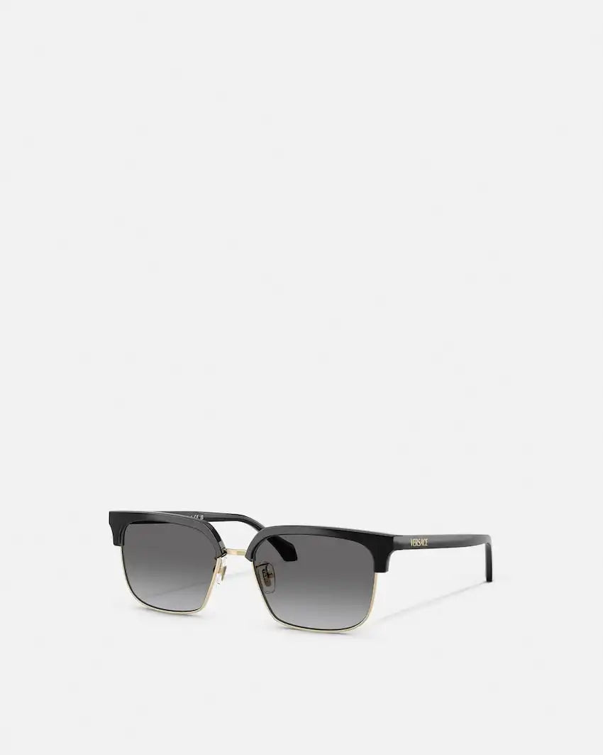 Signature Low-Bridge Squared Sunglasses