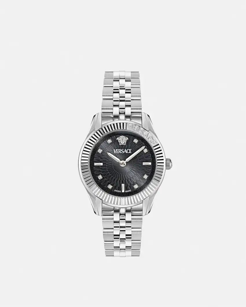 Greca Time Diamond Watch
